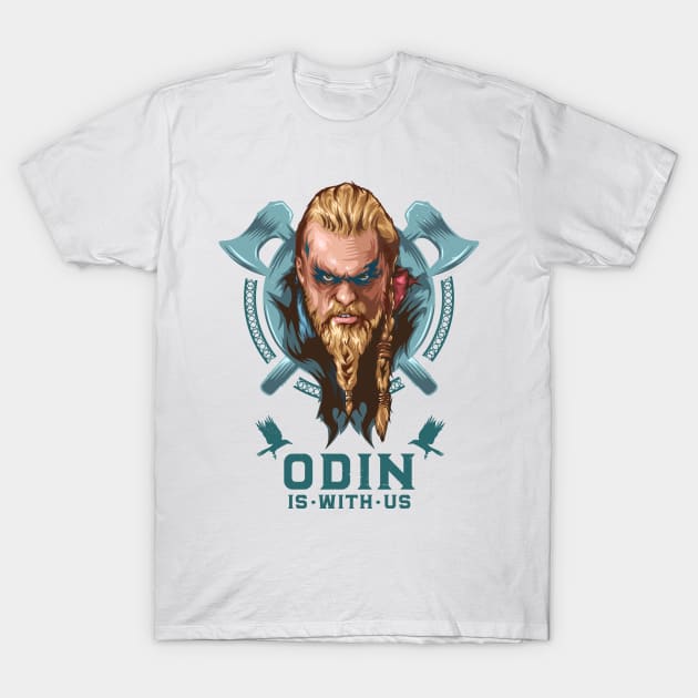 Odin Is With Us T-Shirt by theusher